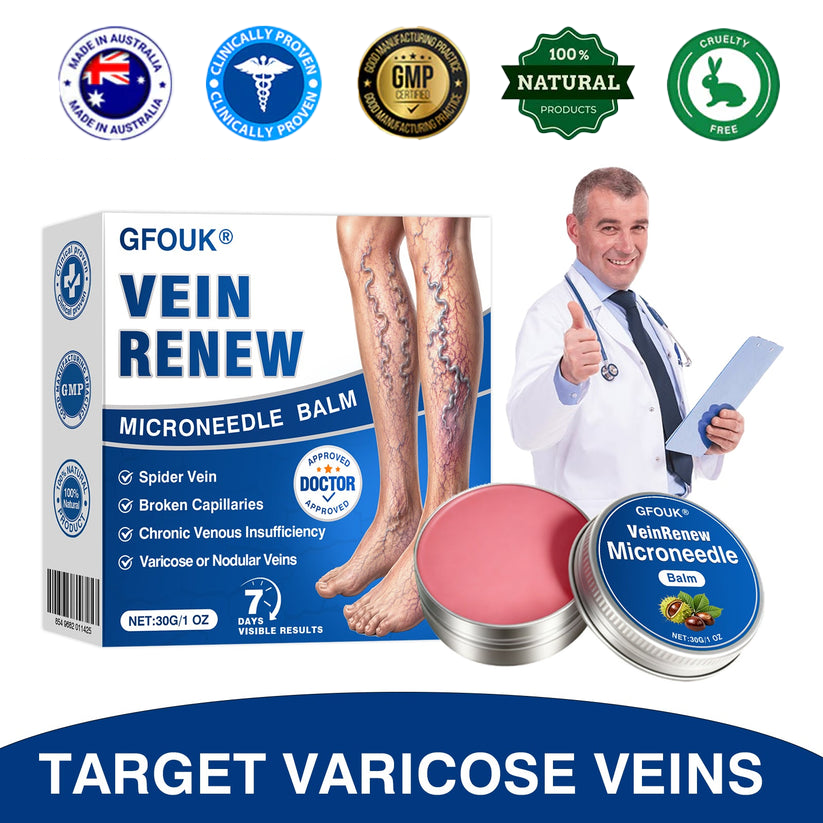 🛡️🦵GFOUK® VeinRenew Microneedle Balm