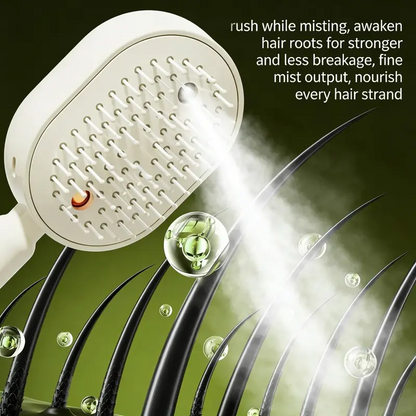 ❤️Electric Spray Air Cushion Comb — Pain-Free Hair Detangling, 50% OFF