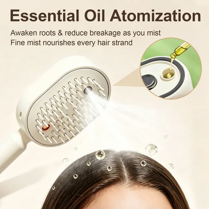 ❤️Electric Spray Air Cushion Comb — Pain-Free Hair Detangling, 50% OFF