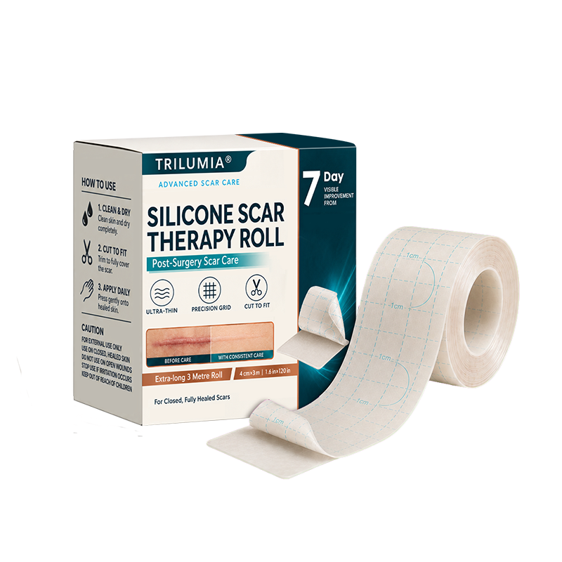 💧🧚TRILUMIA® SILICONE SCAR THERAPY ROLL Help Soften, Flatten & Improve the Appearance of Raised Scars