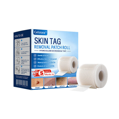 💧☘️Celsiora® Multi-Functional Microneedle Hydrocolloid Patch Roll | Targets Skin Tags, Warts & Stubborn Blemishes