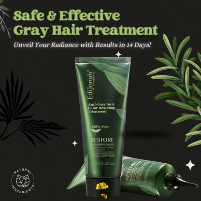 💦❤️ EdiJonah® Anti-Grey Hair Restoring Treatment – Naturally Supports Darker, Healthier-Looking Hair & Reduces the Appearance of Grey