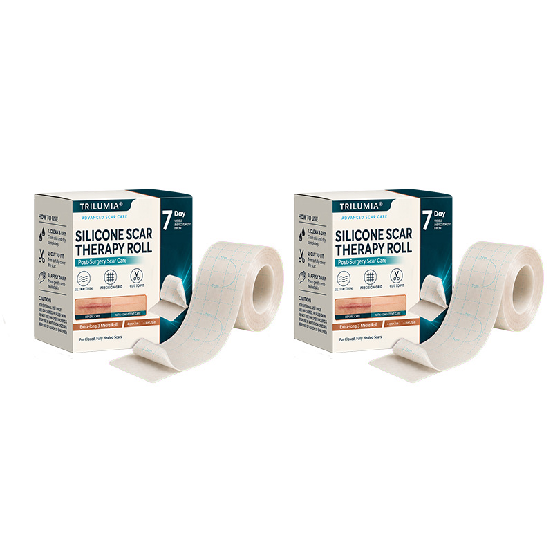 💧🧚TRILUMIA® SILICONE SCAR THERAPY ROLL Help Soften, Flatten & Improve the Appearance of Raised Scars