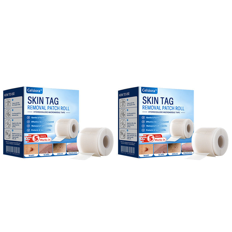 💧☘️Celsiora® Multi-Functional Microneedle Hydrocolloid Patch Roll | Targets Skin Tags, Warts & Stubborn Blemishes