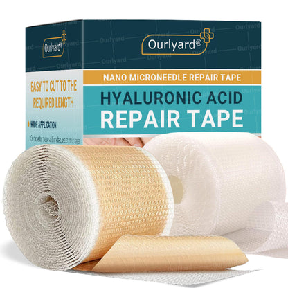 💧✅ Official Store | Ourlyard® Hyaluronic Acid Nano Microneedle Scar Repair Tape 🗽🎉 (Helps improve the appearance of surgical scars, old scars, and raised scars)