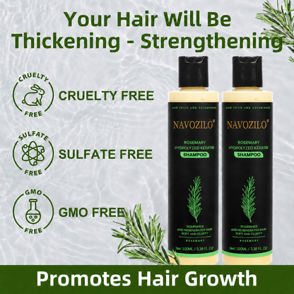LAST DAY 50% OFF——😁😁NAVOZILO® Official -Size Rosemary Keratin Scalp Shampoo| Full-size scalp care for thicker-looking, stronger-feeling hair. (Copy)