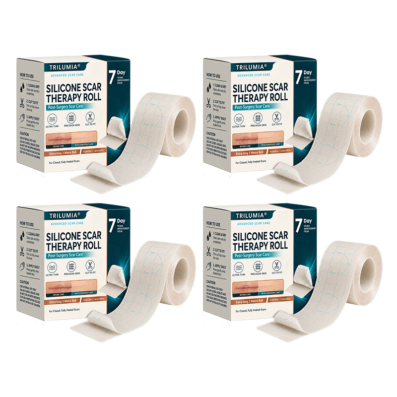 💧🧚TRILUMIA® SILICONE SCAR THERAPY ROLL Help Soften, Flatten & Improve the Appearance of Raised Scars