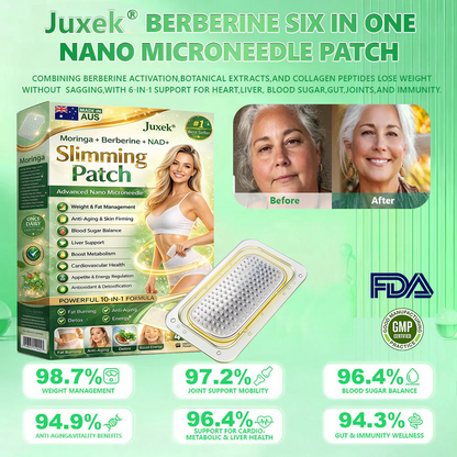 New 2026 Upgrade:  𝐉𝐮𝐱𝐞𝐤® 𝑩𝒆𝒓𝑏𝘦𝘳𝑖𝗇𝒆 𝟲-𝗶𝙣-𝟏 𝑁𝑎𝑛𝑜 𝘔𝘪𝘤𝘳𝘰𝘯𝘦𝘦𝘥𝘭𝘦 𝖯𝚊𝗍𝖼𝗁 with Science-Backed Formula