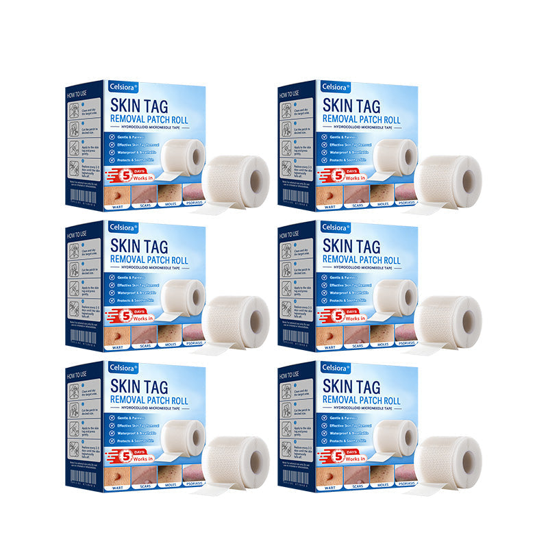 💧☘️Celsiora® Multi-Functional Microneedle Hydrocolloid Patch Roll | Targets Skin Tags, Warts & Stubborn Blemishes