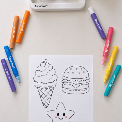 💧✍️Save 50% by ordering today丨Paiduis® 3D Relief Art Pen – Turn Flat Drawings Into Touchable 3D Art🪄