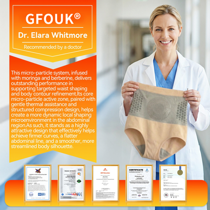 💦👑GFOUK® 𝐌𝐨𝐫𝐢𝐧𝐠𝐚 & 𝐁𝐞𝐫𝐛𝐞𝐫𝐢𝐧𝐞 4‑In‑1 Micro‑Particle Sculpting & Fat‑Burn Shorts