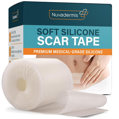 💧✅ Official Store | Ourlyard® Hyaluronic Acid Nano Microneedle Scar Repair Tape 🗽🎉 (Helps improve the appearance of surgical scars, old scars, and raised scars)