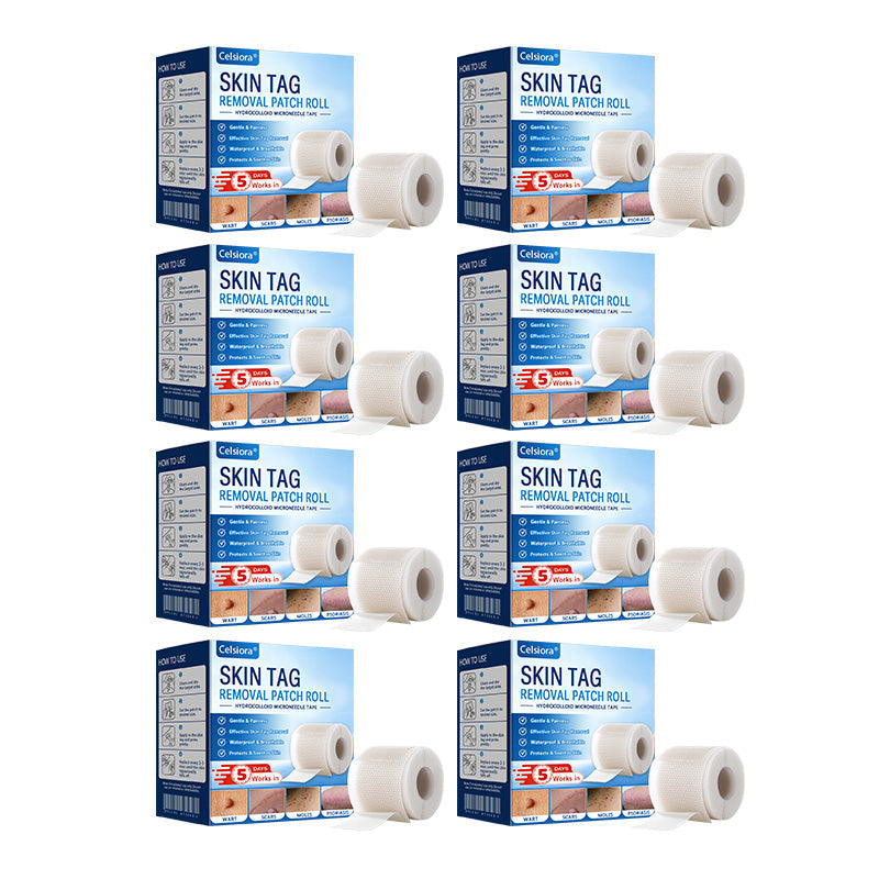💧☘️Celsiora® Multi-Functional Microneedle Hydrocolloid Patch Roll | Targets Skin Tags, Warts & Stubborn Blemishes