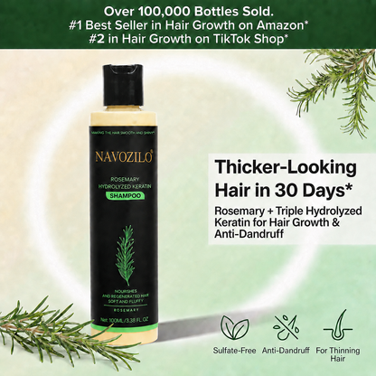LAST DAY 50% OFF——😁😁NAVOZILO® Official -Size Rosemary Keratin Scalp Shampoo| Full-size scalp care for thicker-looking, stronger-feeling hair. (Copy)