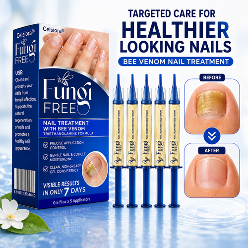 💧🔥 Celsiora® Fungal Nail Treatment | Bee Venom Formula | Gentle At-Home Nail Care
