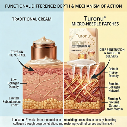 💧💥Turonu® 👩‍⚕️ Targeted Breast Enhancement Advanced Nano Microneedle Patch💃