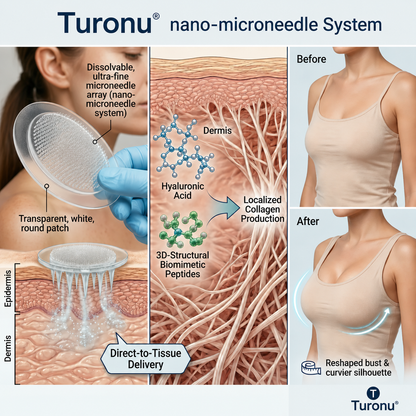 💧💥Turonu® 👩‍⚕️ Targeted Breast Enhancement Advanced Nano Microneedle Patch💃