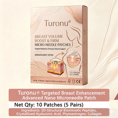 💧💥Turonu® 👩‍⚕️ Targeted Breast Enhancement Advanced Nano Microneedle Patch💃