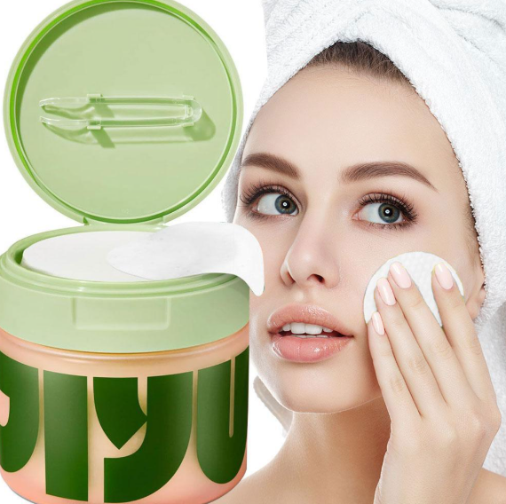 Jiyu Viral Korean Toner Pads – 3-Month Supply for Glowing, Even-Toned Skin