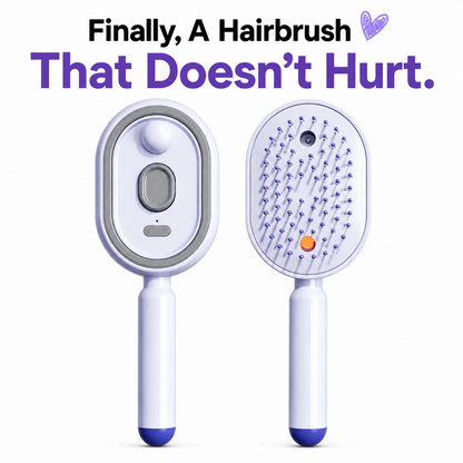 ❤️Electric Spray Air Cushion Comb — Pain-Free Hair Detangling, 50% OFF