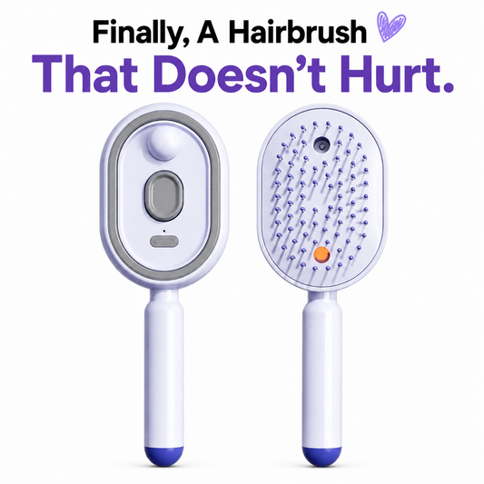 ❤️Electric Spray Air Cushion Comb — Pain-Free Hair Detangling, 50% OFF