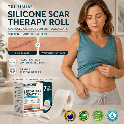 💧🧚TRILUMIA® SILICONE SCAR THERAPY ROLL Help Soften, Flatten & Improve the Appearance of Raised Scars