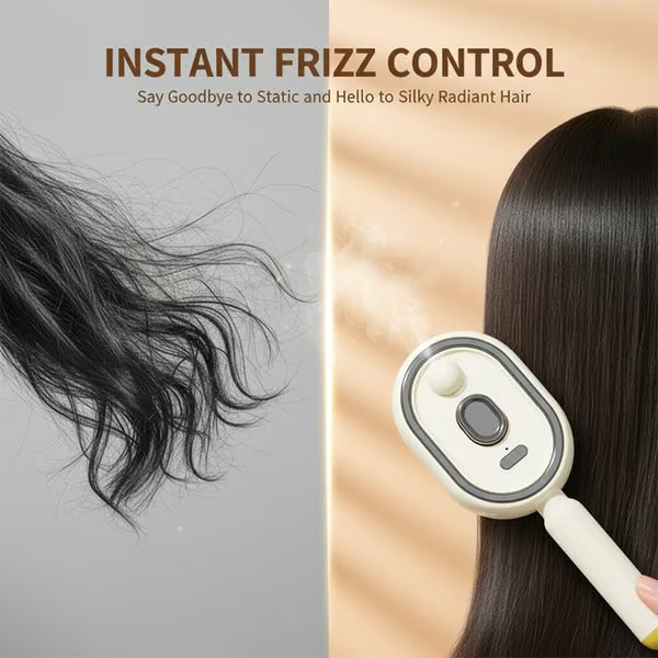 ❤️Electric Spray Air Cushion Comb — Pain-Free Hair Detangling, 50% OFF