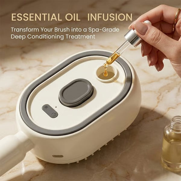❤️Electric Spray Air Cushion Comb — Pain-Free Hair Detangling, 50% OFF