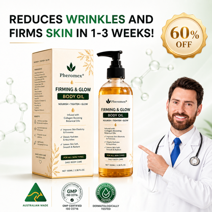 💧🔥66% OFF Ends Soon! Pheromex® Firming & Glow Oil — Hydrate, Smooth & Restore Radiant, Youthful-Looking Skin