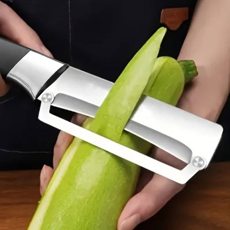 🥒 LIMITED TIME DISCOUNT: Save 49.8% ⚡ Ultra-Sharp Stainless Steel Multi-Peeler – Heavy-Duty, Wide Blade, with Built-in Bottle Opener