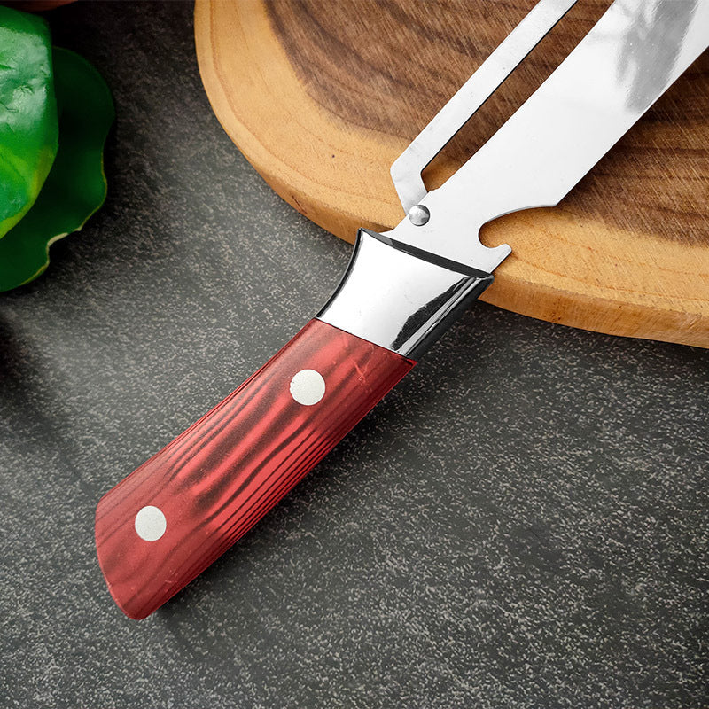 🥒 LIMITED TIME DISCOUNT: Save 49.8% ⚡ Ultra-Sharp Stainless Steel Multi-Peeler – Heavy-Duty, Wide Blade, with Built-in Bottle Opener