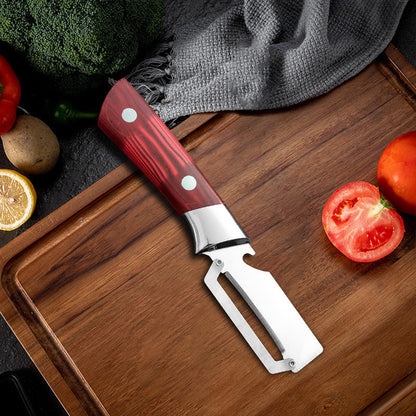 🥒 LIMITED TIME DISCOUNT: Save 49.8% ⚡ Ultra-Sharp Stainless Steel Multi-Peeler – Heavy-Duty, Wide Blade, with Built-in Bottle Opener