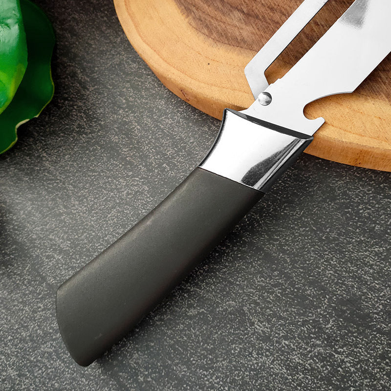 🥒 LIMITED TIME DISCOUNT: Save 49.8% ⚡ Ultra-Sharp Stainless Steel Multi-Peeler – Heavy-Duty, Wide Blade, with Built-in Bottle Opener
